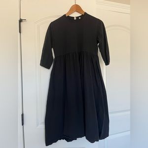 KOTN empire waist black dress - size xs